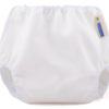 Mother-ease Airflow Snap Closure Diaper Cover- White