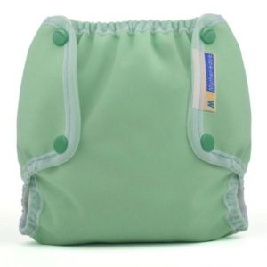 Mother-ease Air-Flow Cloth Diaper Cover- Seafoam Green