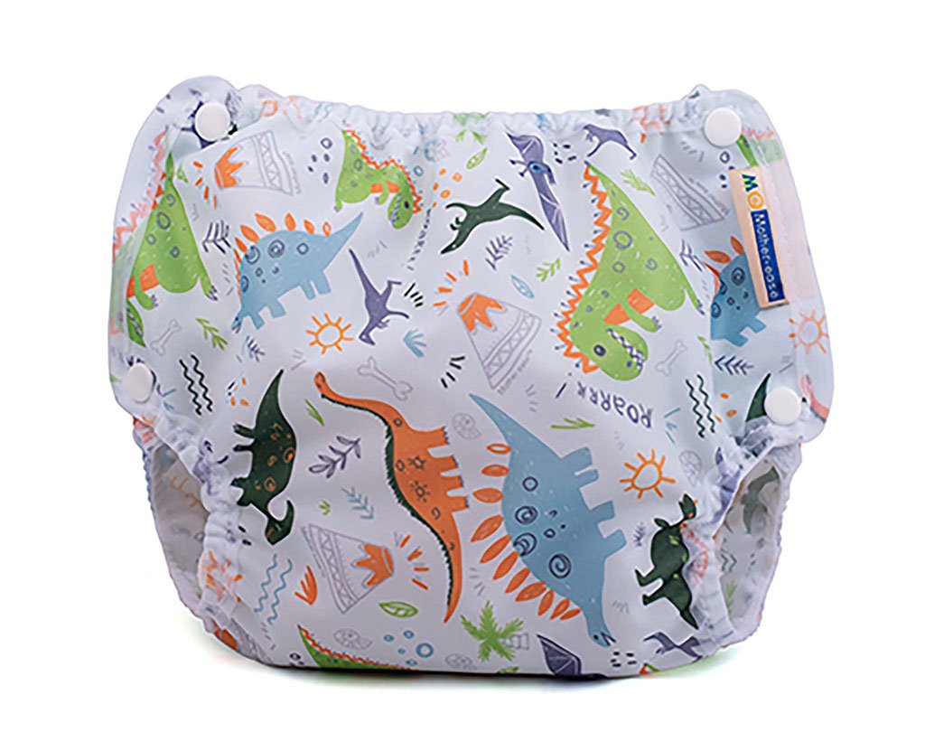 Motherease Snap Cloth Diaper Cover- Dino